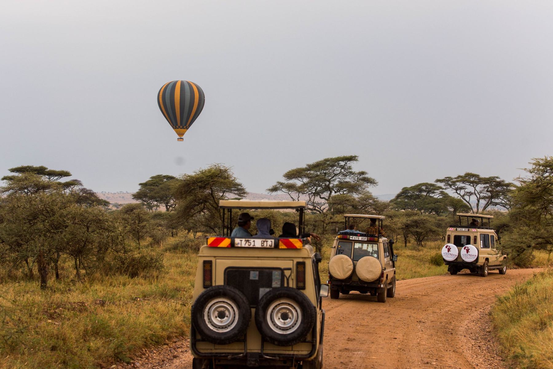 Maasai Mara balloon, sunrise balloon flight